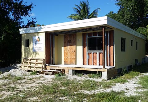 shipping container house